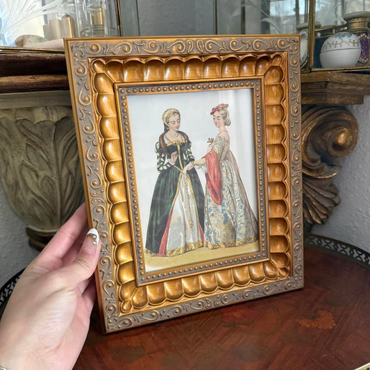 Framed Vintage Art Print