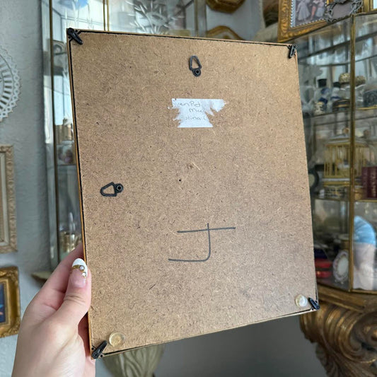 Framed Vintage Art Print