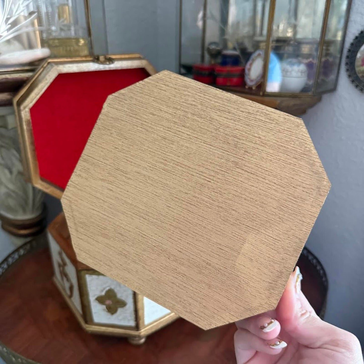 Vintage Florentine Jewelry Box