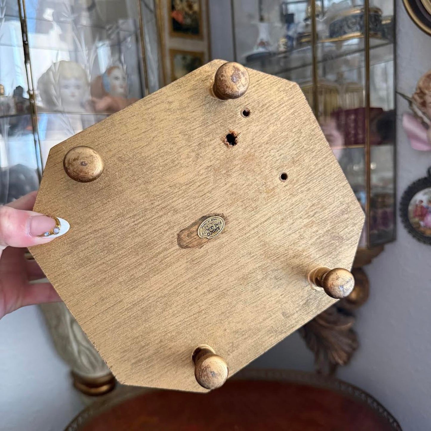 Vintage Florentine Jewelry Box