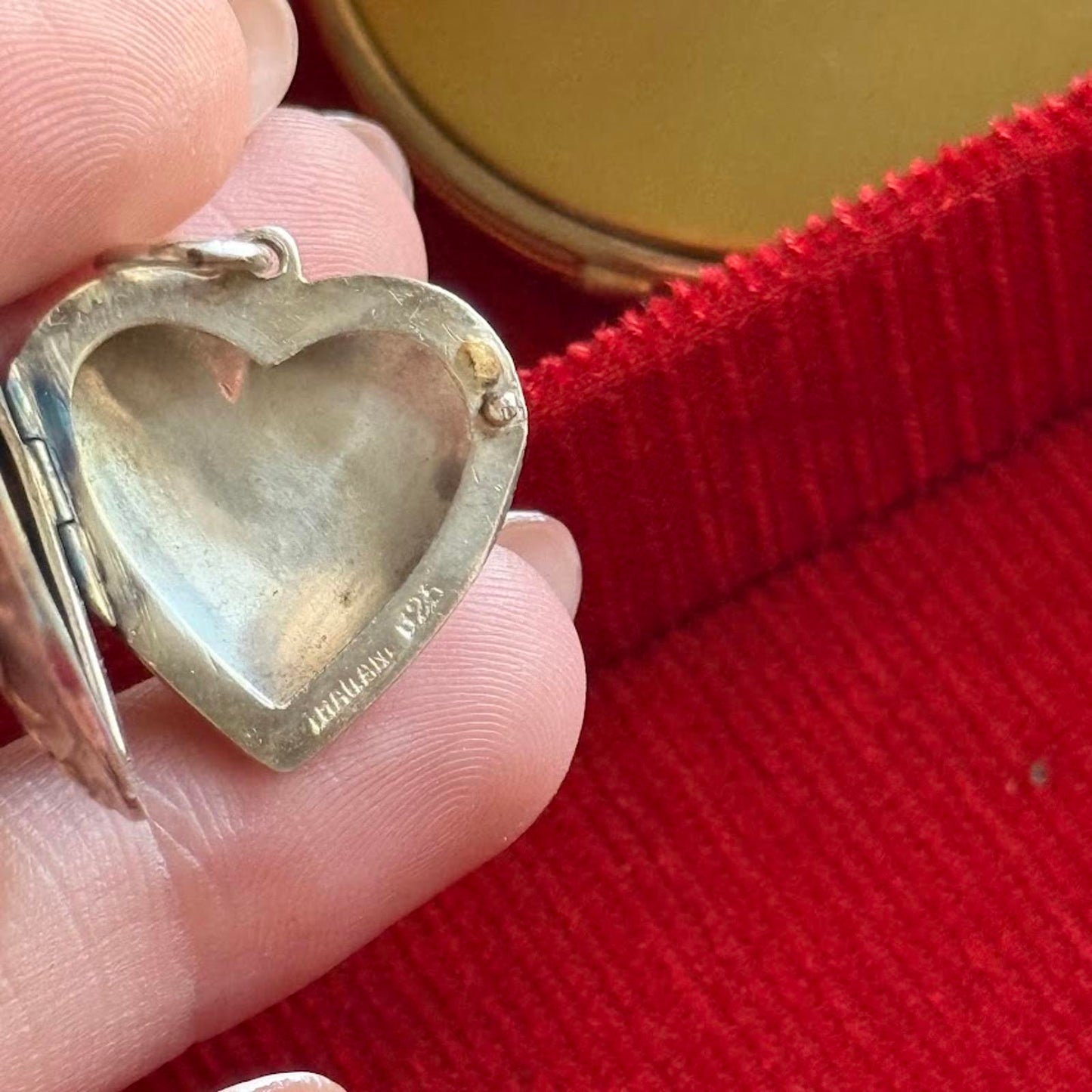 Silver 925 Heart Locket Pendant