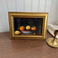 Vintage Style still life painting bowl of oranges and Lemons Art Print gallery wall