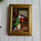 Kitties & French Chair Art Print Gallery Wall