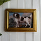 White and Brown Dog Art Print Gallery Wall