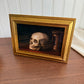 Vintage Style Skull & hourglass art Print gallery wall