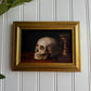 Vintage Style Skull & hourglass art Print gallery wall