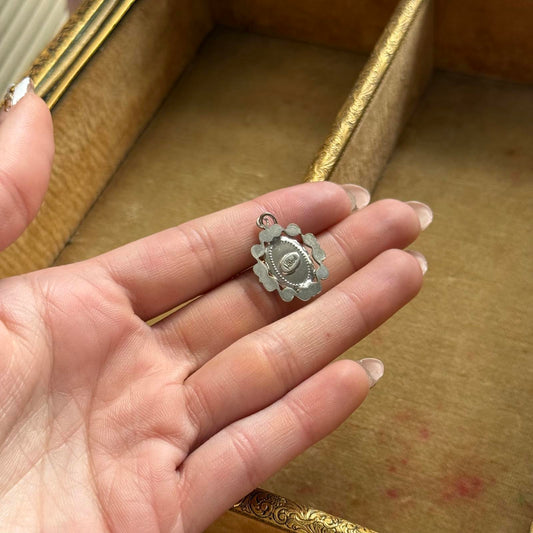 Vintage Hobe Carved Shell Pendant