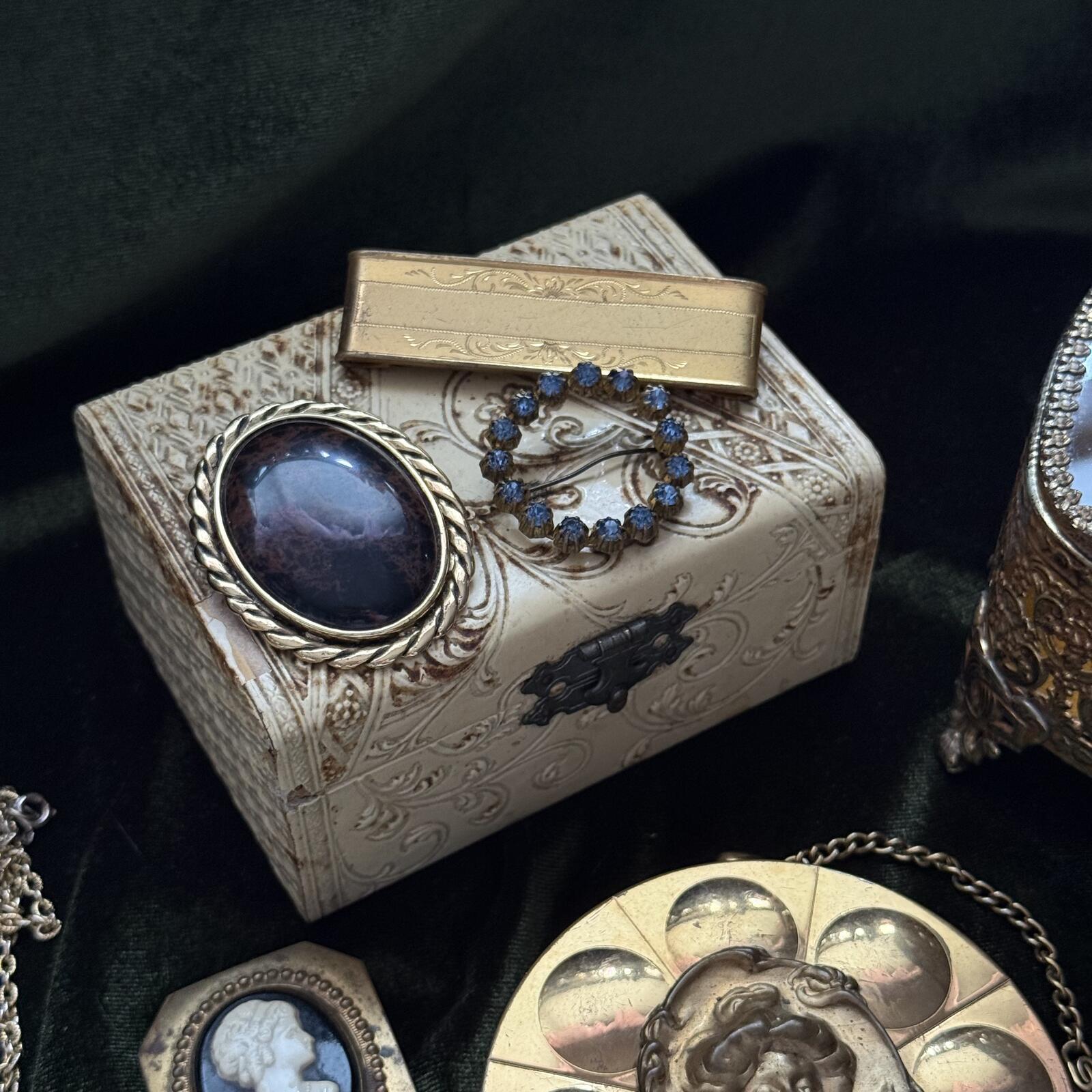 Vintage Trinket Boxes & Decorative Keepsake Boxes | Thrift Antiques