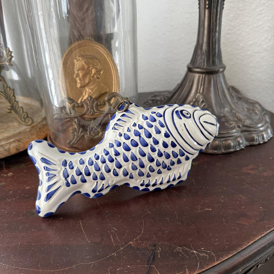 Vintage ceramic fish mold ABC Bassano Ceramiche Italy