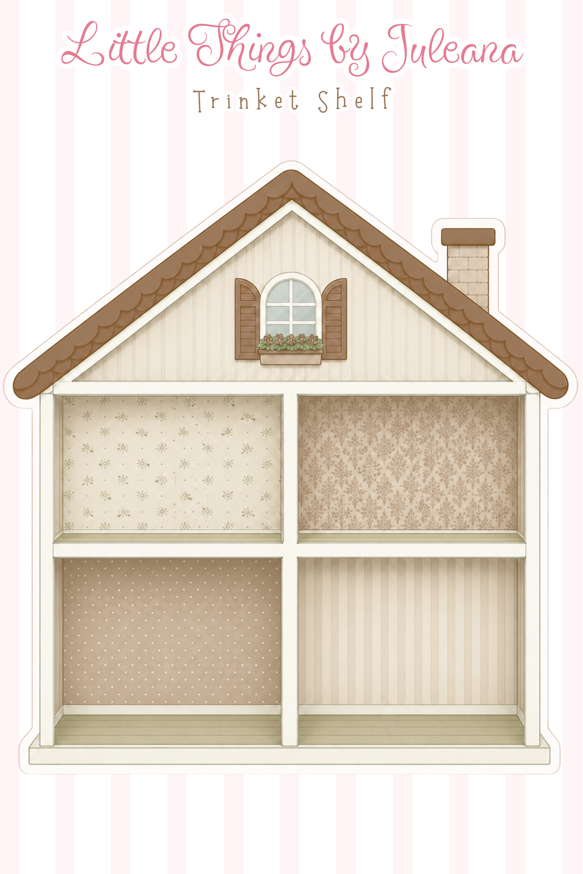 Trinket Shelf Brpwn Sticker Sheet