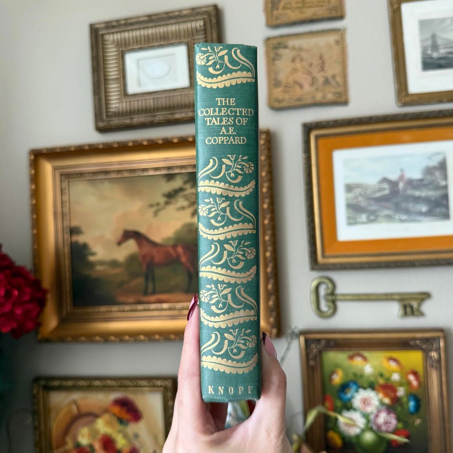 Vintage The Collected Tales Of A. E Coppard 1951 Hardcover book