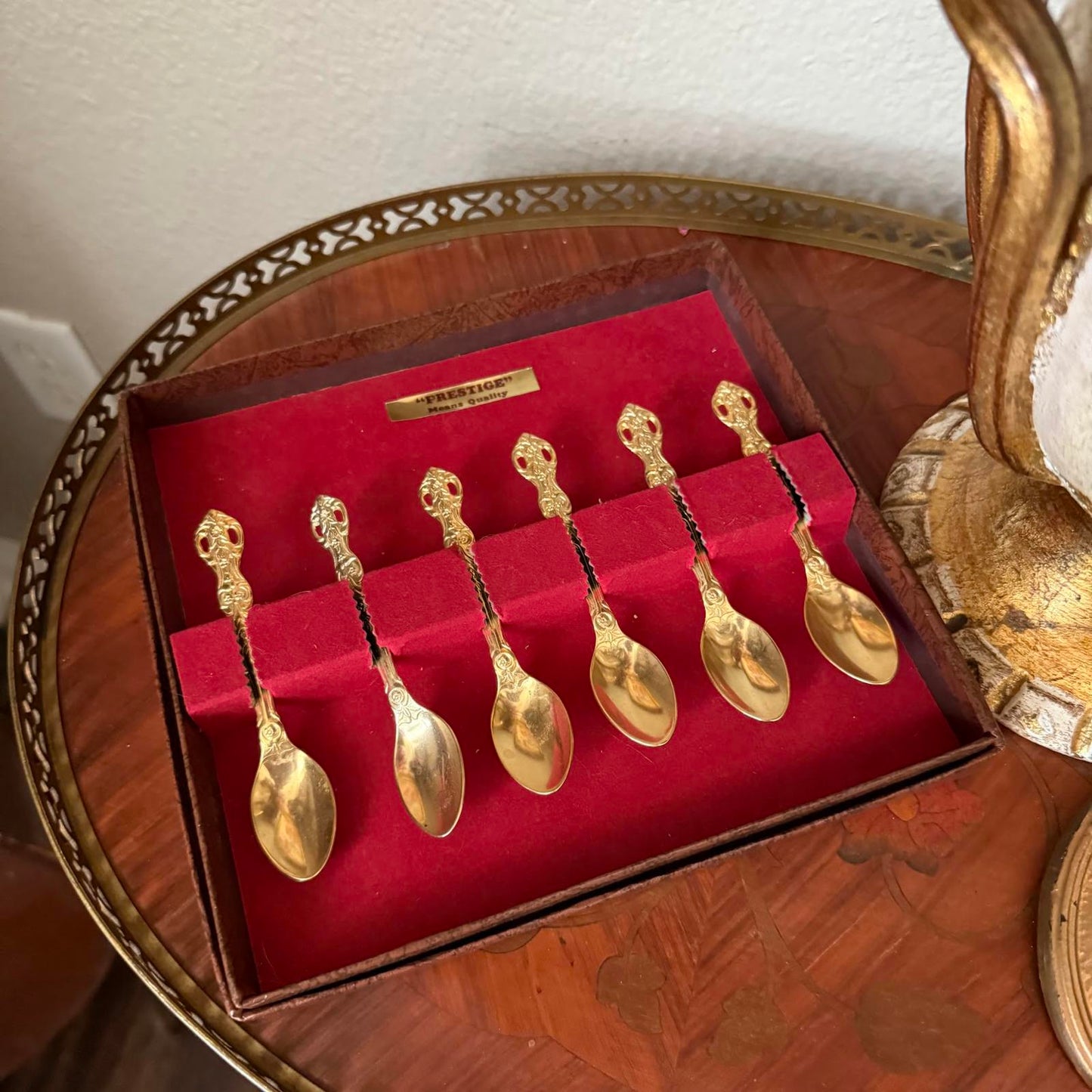 Vintage "Prestige Means Quality" Spoon Set
