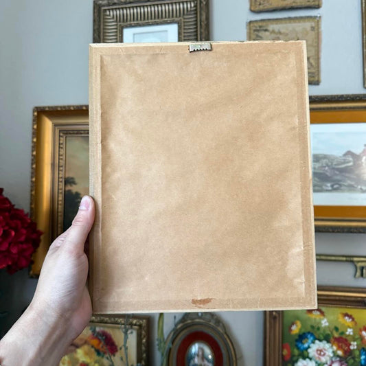 Vintage Floral Framed Print