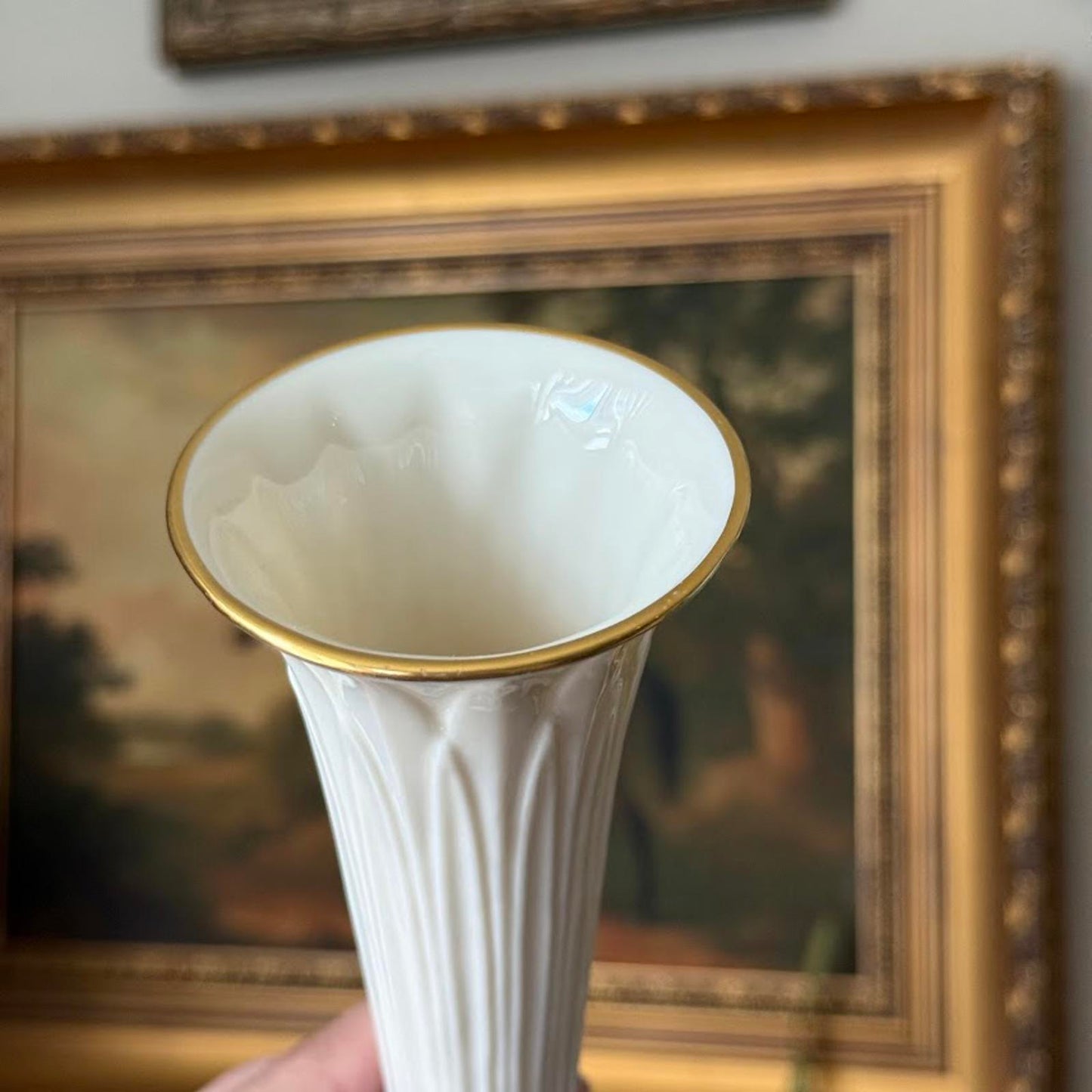 Vintage Cream Lenox Bud Vase