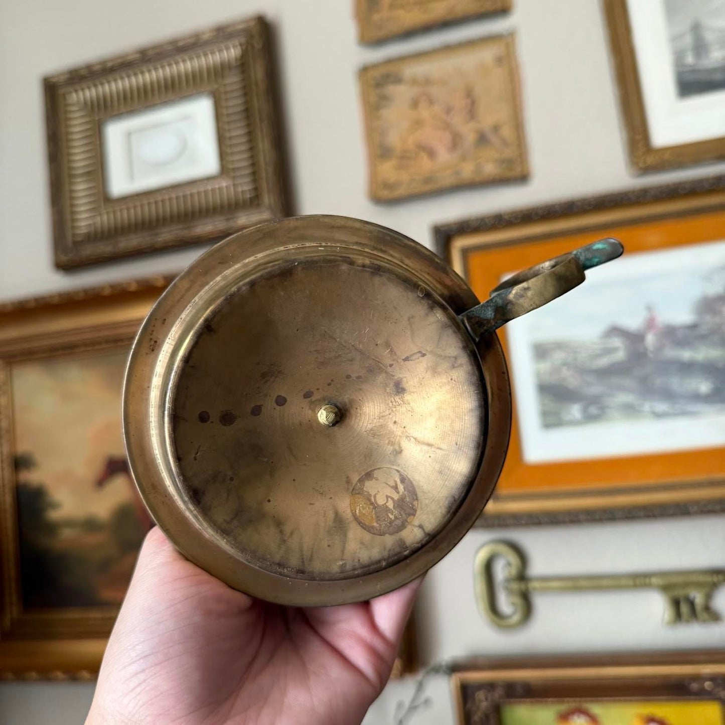 Vintage Brass Candleholder