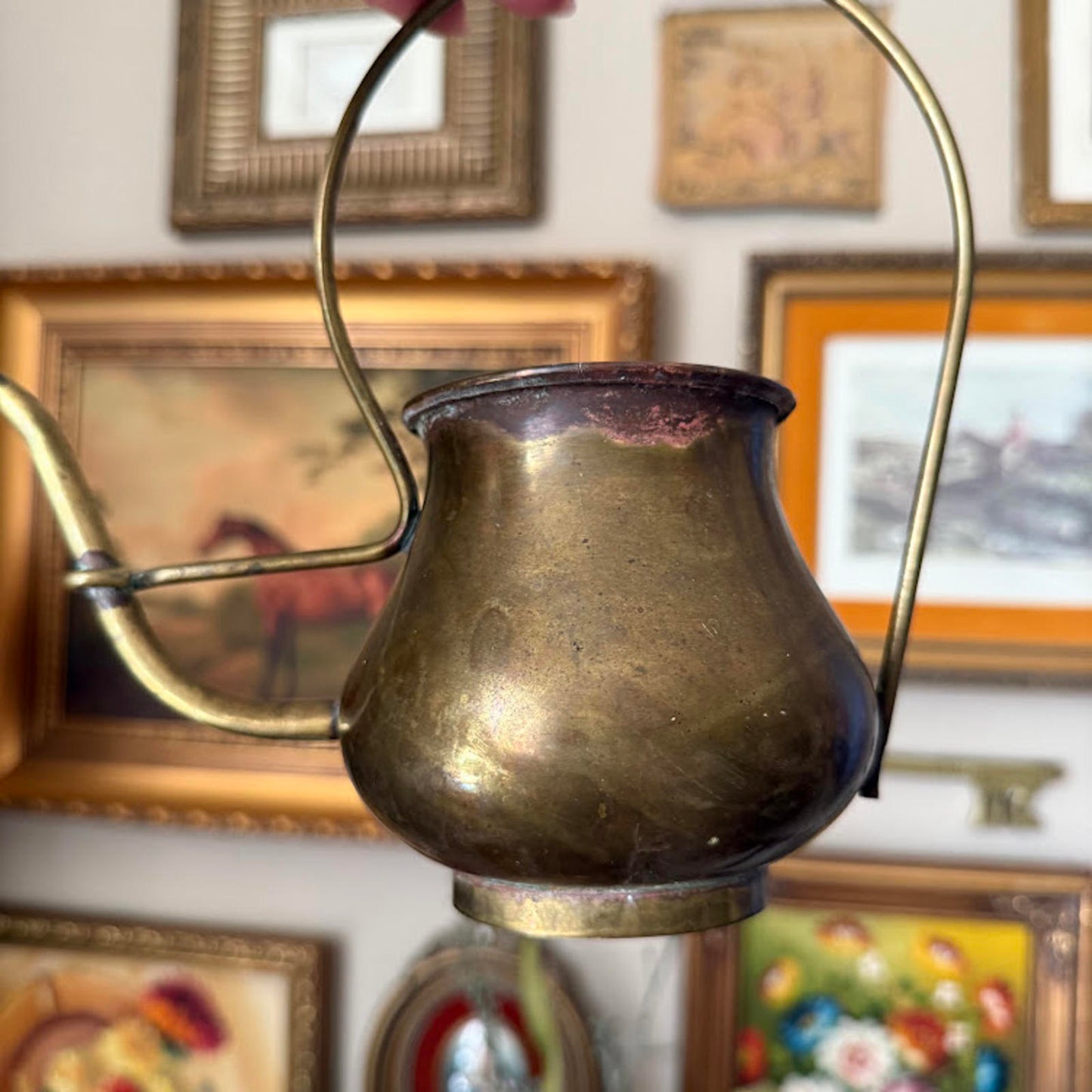 Vintage Brass Watering Can