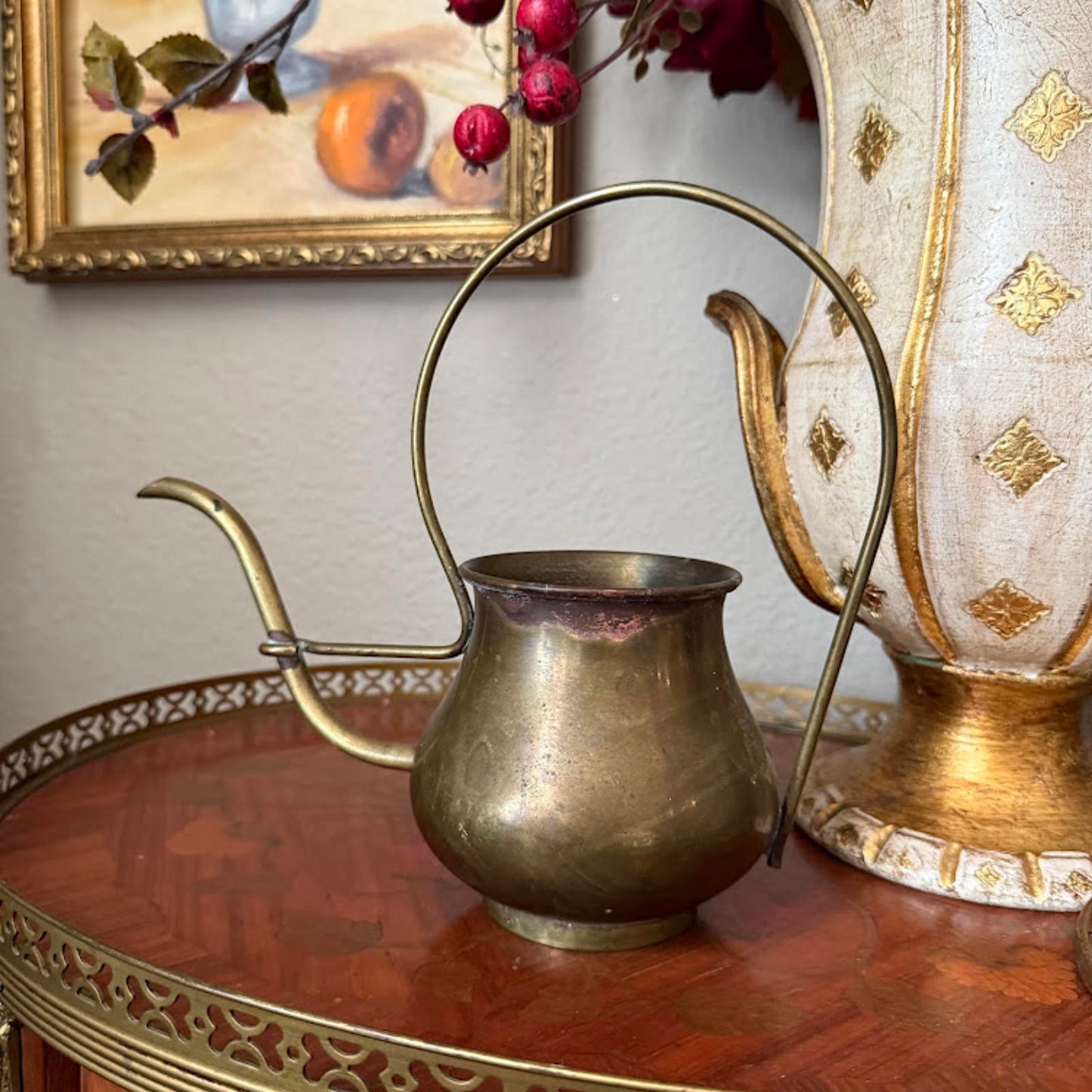 Vintage Brass Watering Can