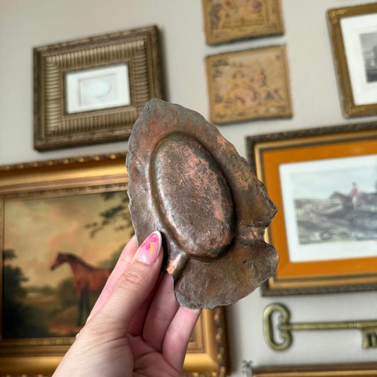 Vintage Metal Arrowhead Ashtray