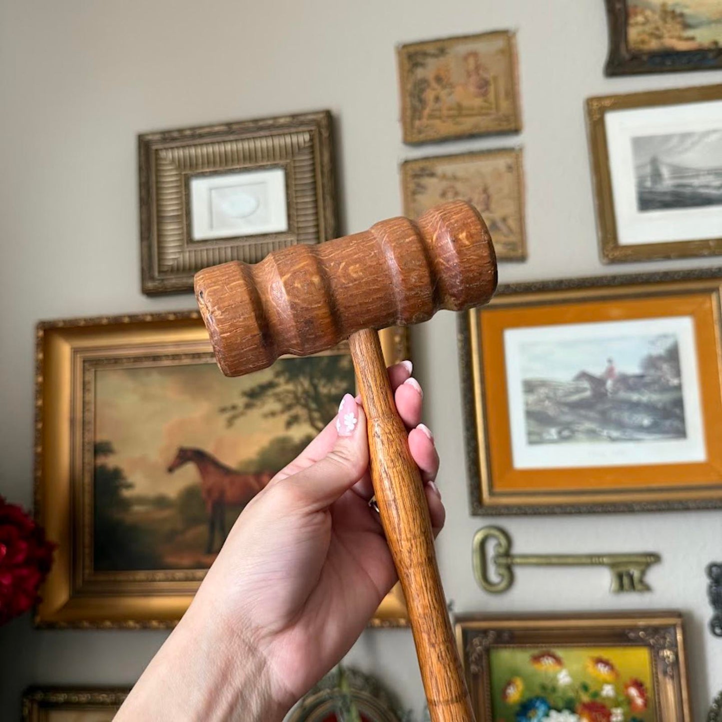 Vintage Wooden Mallet