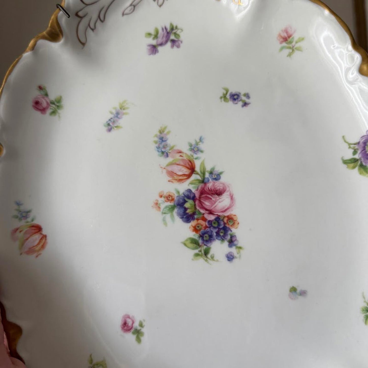 Vintage Warwick Floral Tray Platter