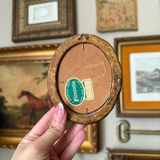 Vintage Gold Ornate Florentia Mirror