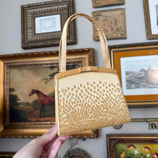 Vintage Valerie Stevens Sequin Bead Purse