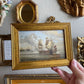 Vintage Style Pirate Ship painting art PRINT gallery wall