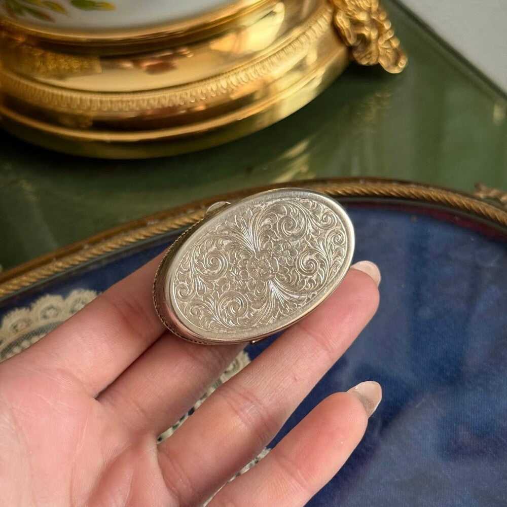 Limoges-Style Porcelain Trinket Box
