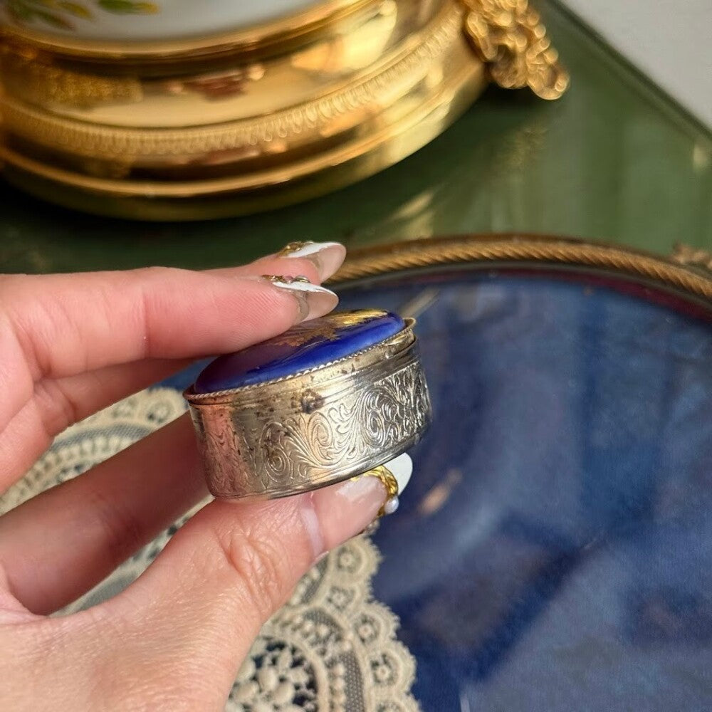 Limoges-Style Porcelain Trinket Box